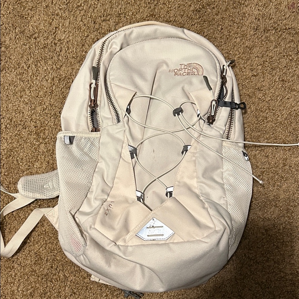 The North Face Beige Backpack